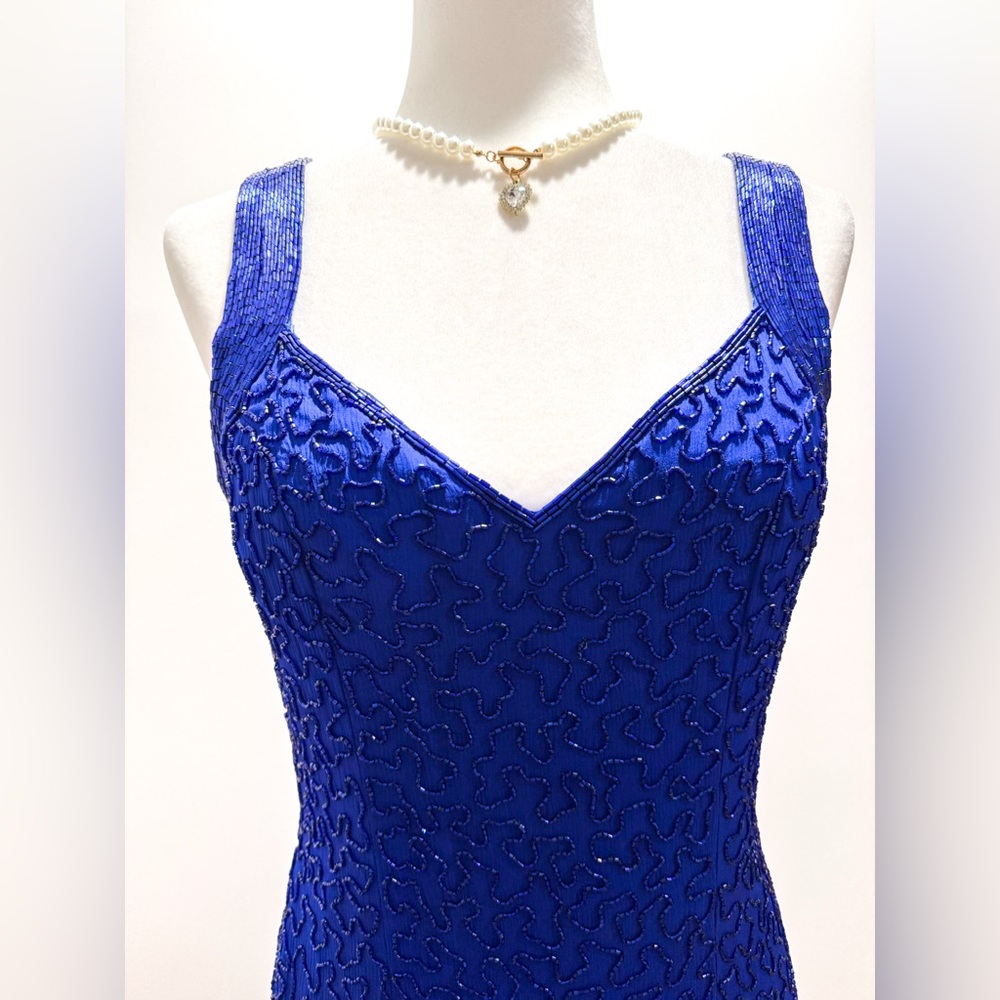 Cache Royal Blue Maxi Dress - Picture 4 of 9